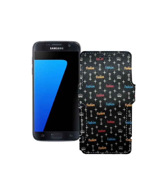 Чохол-книжка з екошкіри для телефону Samsung Galaxy S7 (G930)