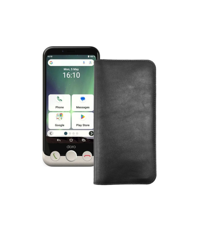 Портмоне з шкіри для телефону Doro Aurora A10
