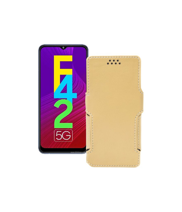 Чохол-книжка з екошкіри для телефону Samsung Galaxy F42 5G (E426)