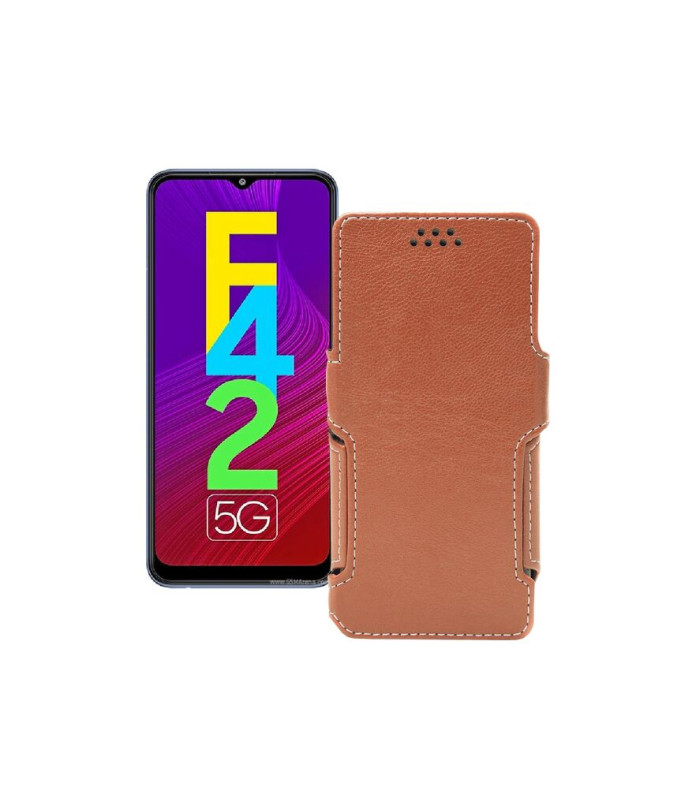 Чохол-книжка з екошкіри для телефону Samsung Galaxy F42 5G (E426)