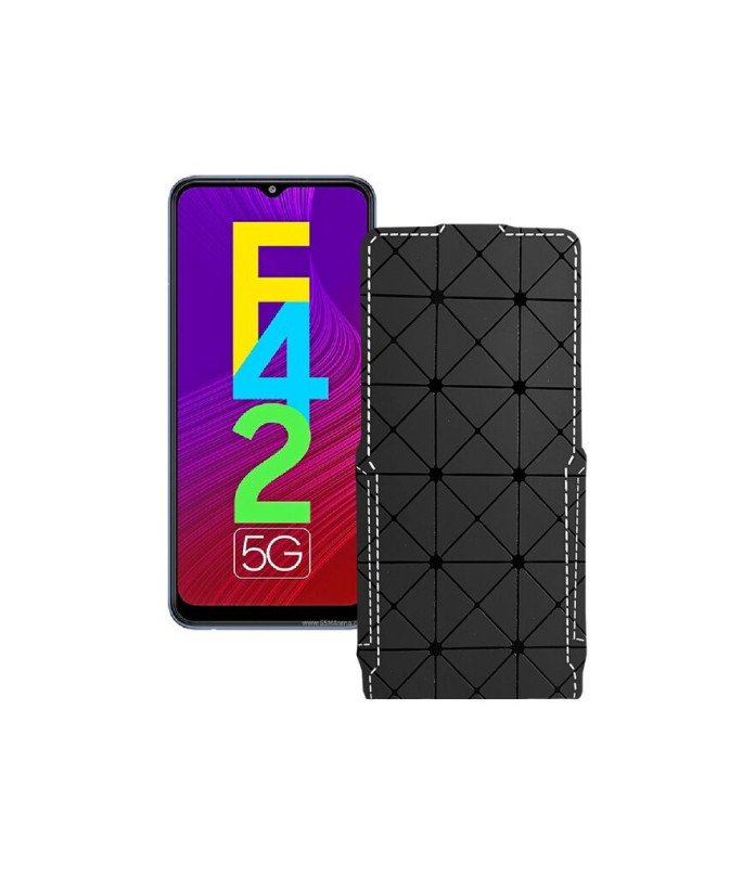 Чохол-флип з екошкіри для телефону Samsung Galaxy F42 5G (E426)