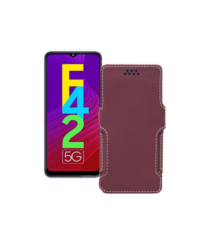 Чохол-книжка з екошкіри для телефону Samsung Galaxy F42 5G (E426)