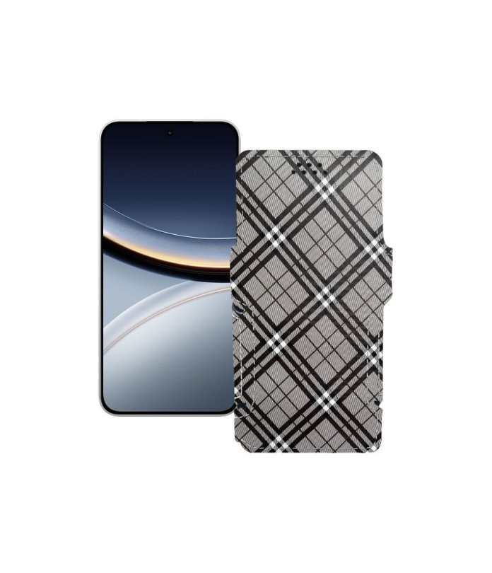 Чохол-книжка з екошкіри для телефону Xiaomi Poco F7