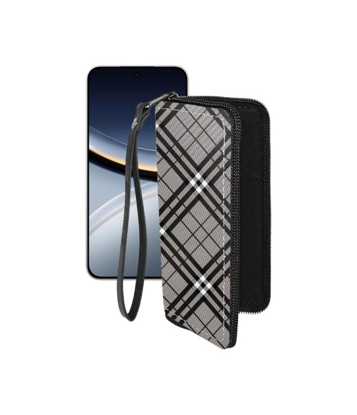 Чохол-гаманець з екошкіри для телефону Xiaomi Poco F7