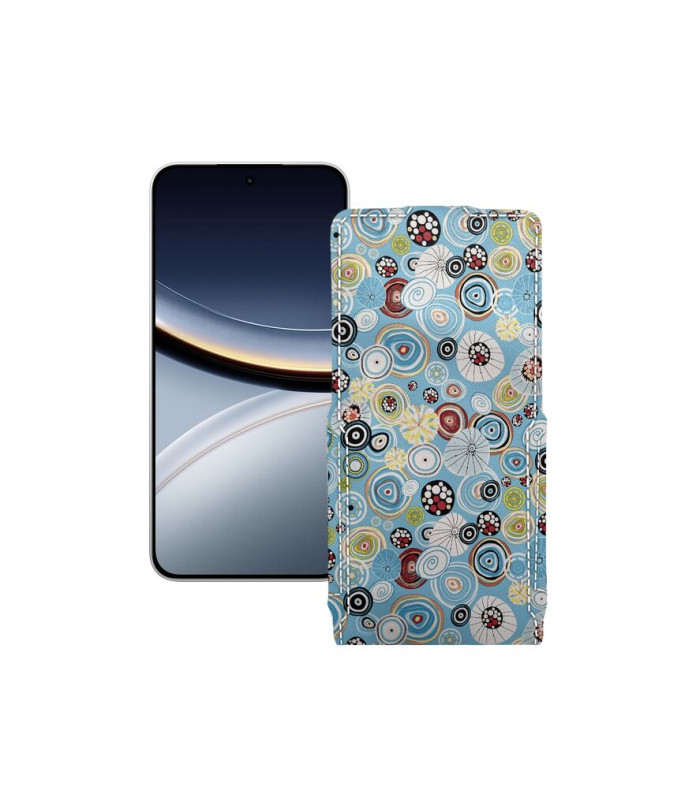 Чохол-флип з екошкіри для телефону Xiaomi Poco F7