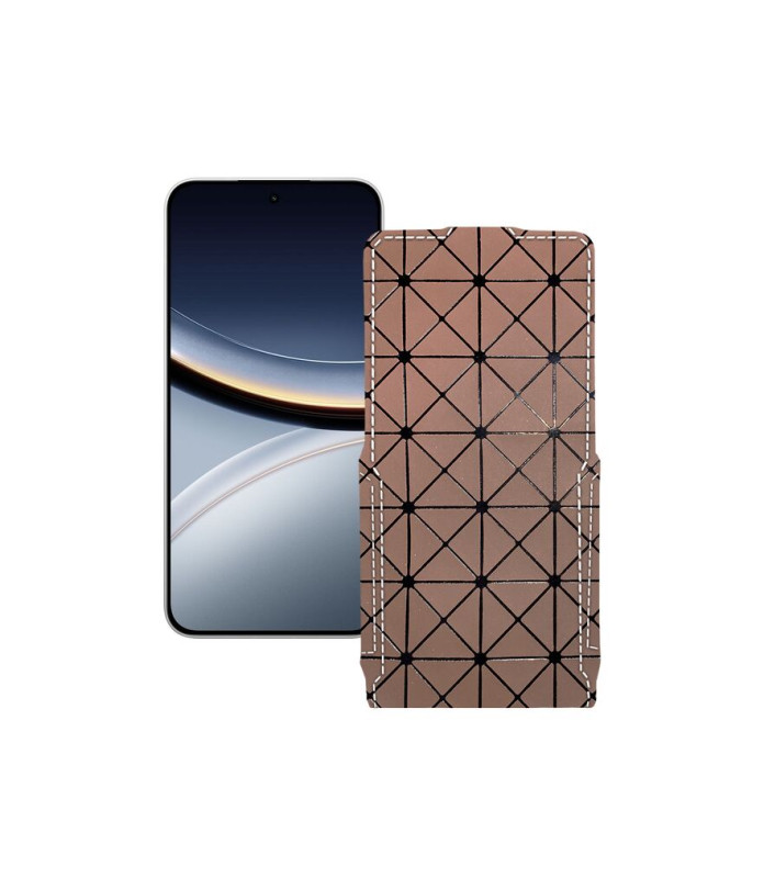 Чохол-флип з екошкіри для телефону Xiaomi Poco F7