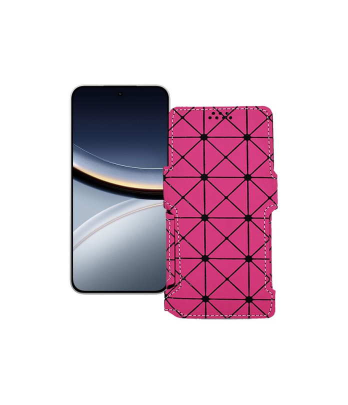 Чохол-книжка з екошкіри для телефону Xiaomi Poco F7