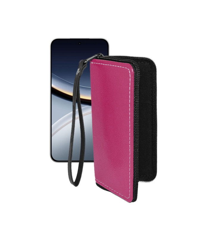 Чохол-гаманець з екошкіри для телефону Xiaomi Poco F7