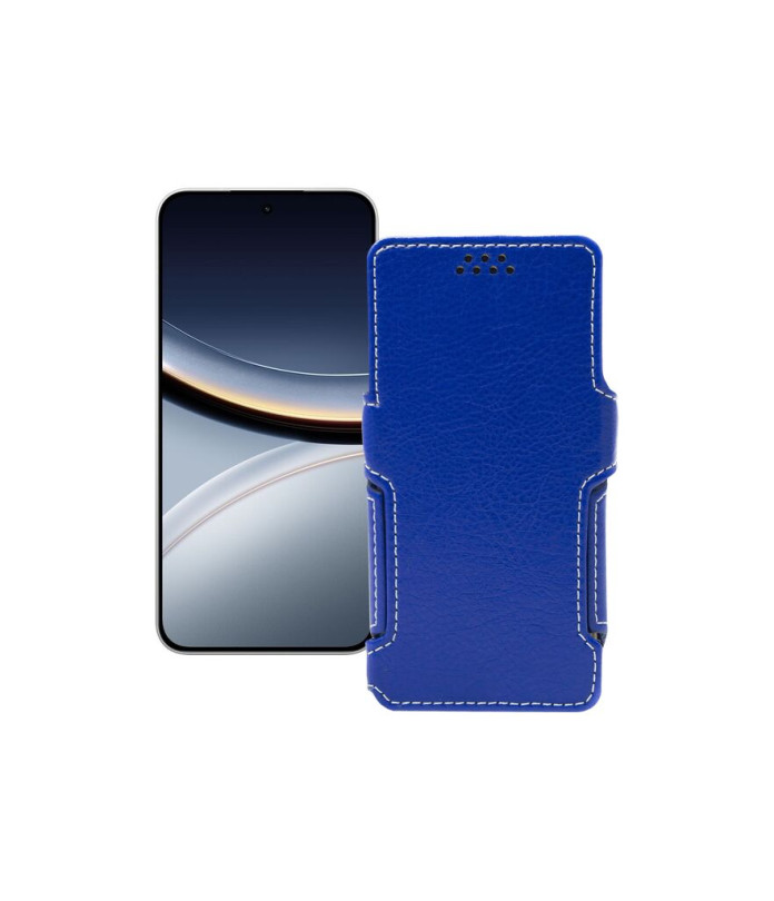 Чохол-книжка з екошкіри для телефону Xiaomi Poco F7