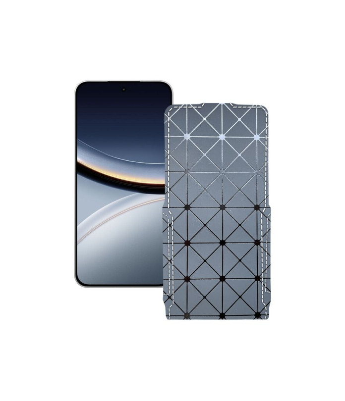 Чохол-флип з екошкіри для телефону Xiaomi Poco F7