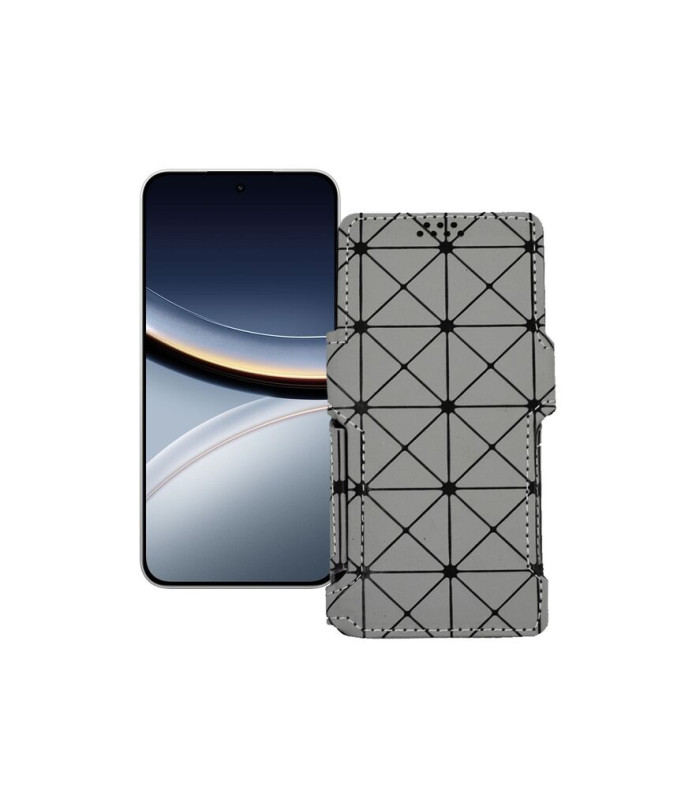 Чохол-книжка з екошкіри для телефону Xiaomi Poco F7