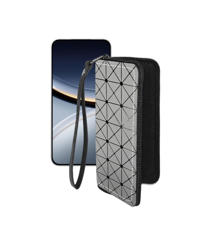 Чохол-гаманець з екошкіри для телефону Xiaomi Poco F7