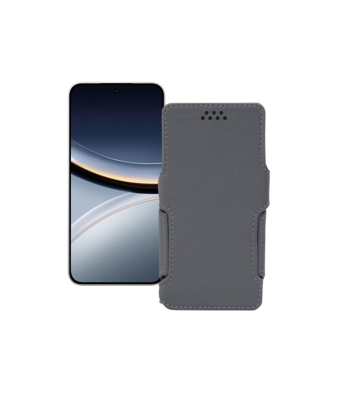 Чохол-книжка з екошкіри для телефону Xiaomi Poco F7