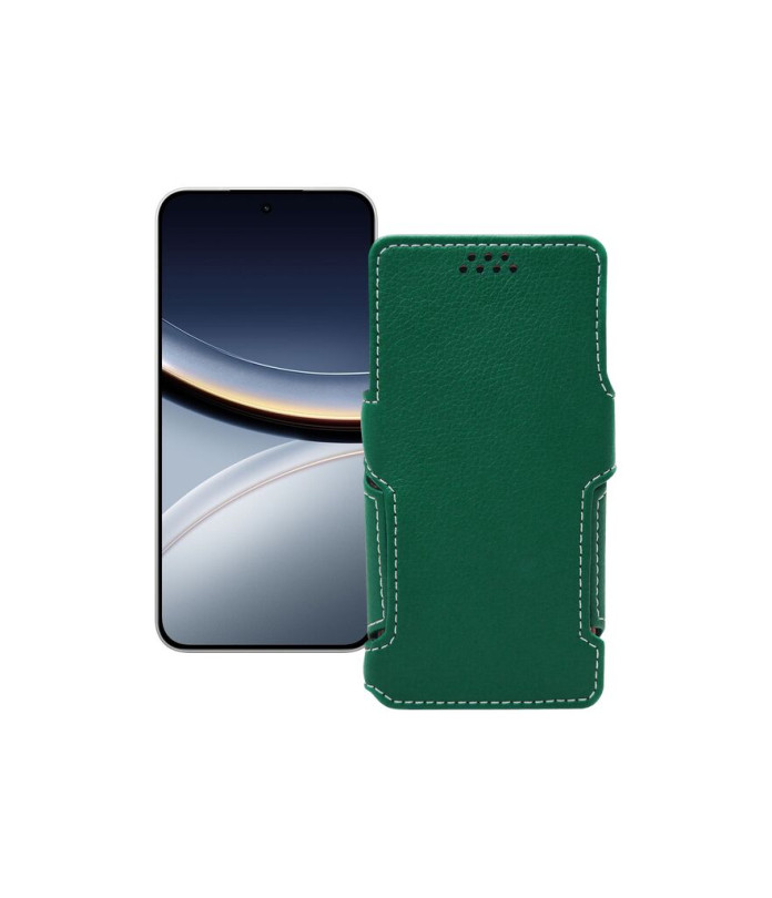 Чохол-книжка з екошкіри для телефону Xiaomi Poco F7