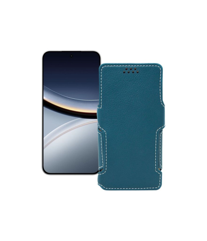 Чохол-книжка з екошкіри для телефону Xiaomi Poco F7