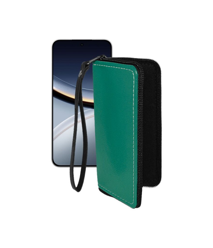 Чохол-гаманець з екошкіри для телефону Xiaomi Poco F7