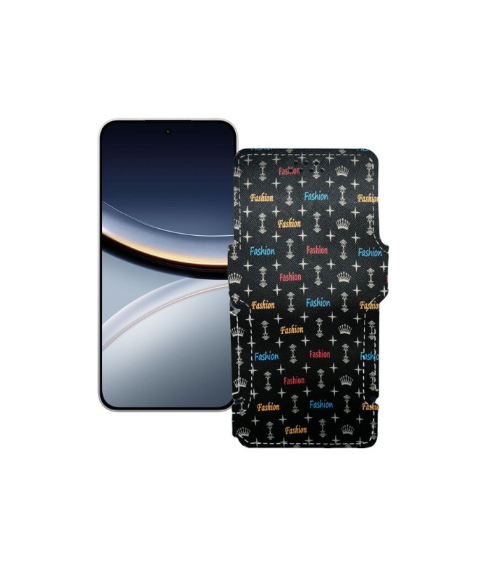 Чохол-книжка з екошкіри для телефону Xiaomi Poco F7