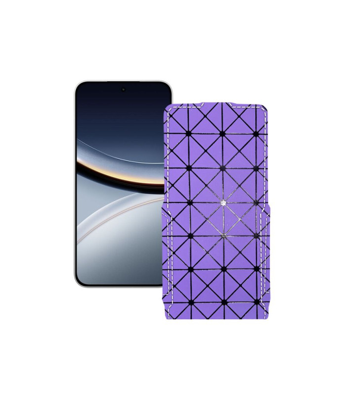 Чохол-флип з екошкіри для телефону Xiaomi Poco F7