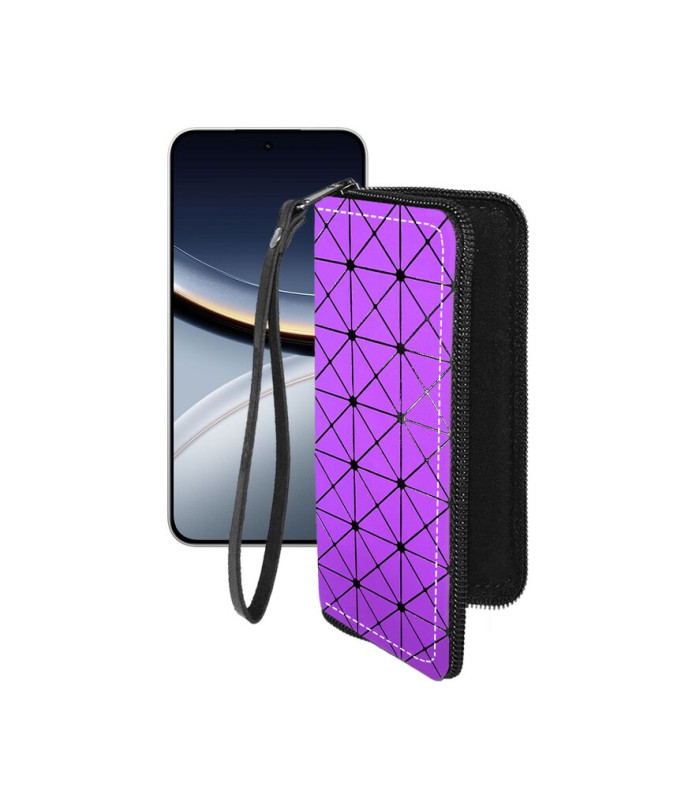 Чохол-гаманець з екошкіри для телефону Xiaomi Poco F7