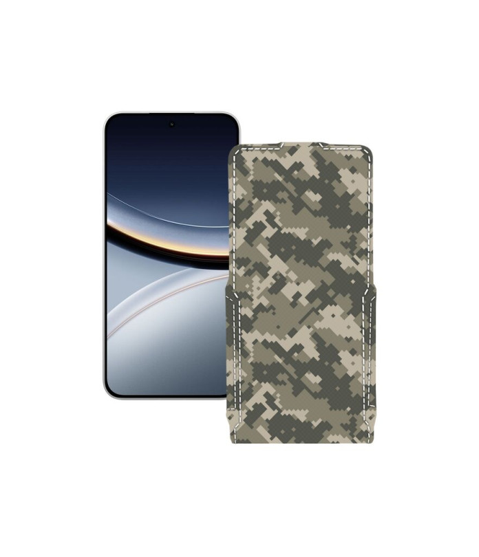 Чохол-флип з екошкіри для телефону Xiaomi Poco F7