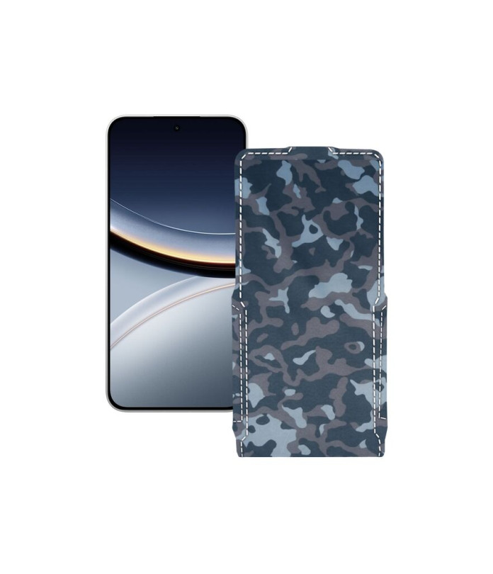 Чохол-флип з екошкіри для телефону Xiaomi Poco F7