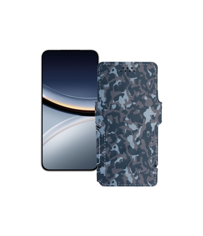 Чохол-книжка з екошкіри для телефону Xiaomi Poco F7