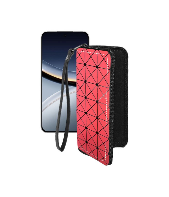 Чохол-гаманець з екошкіри для телефону Xiaomi Poco F7