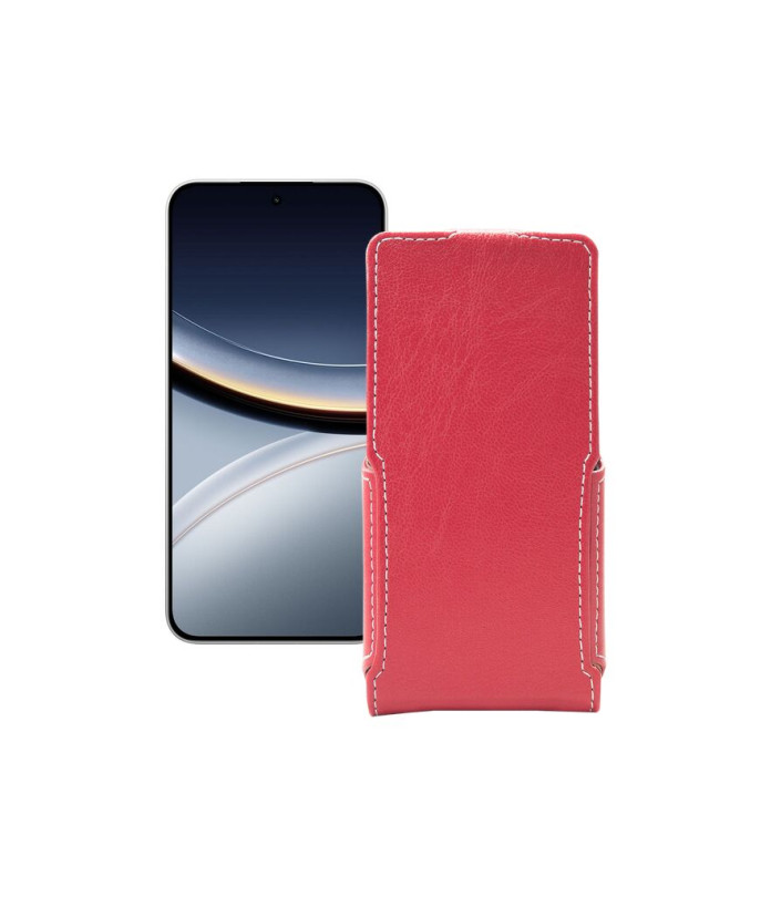 Чохол-флип з екошкіри для телефону Xiaomi Poco F7