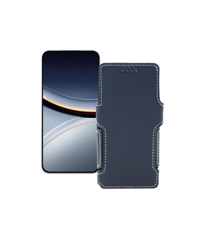 Чохол-книжка з екошкіри для телефону Xiaomi Poco F7