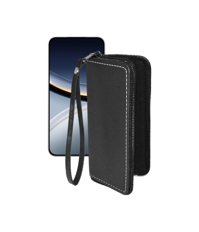 Чохол-гаманець з екошкіри для телефону Xiaomi Poco F7