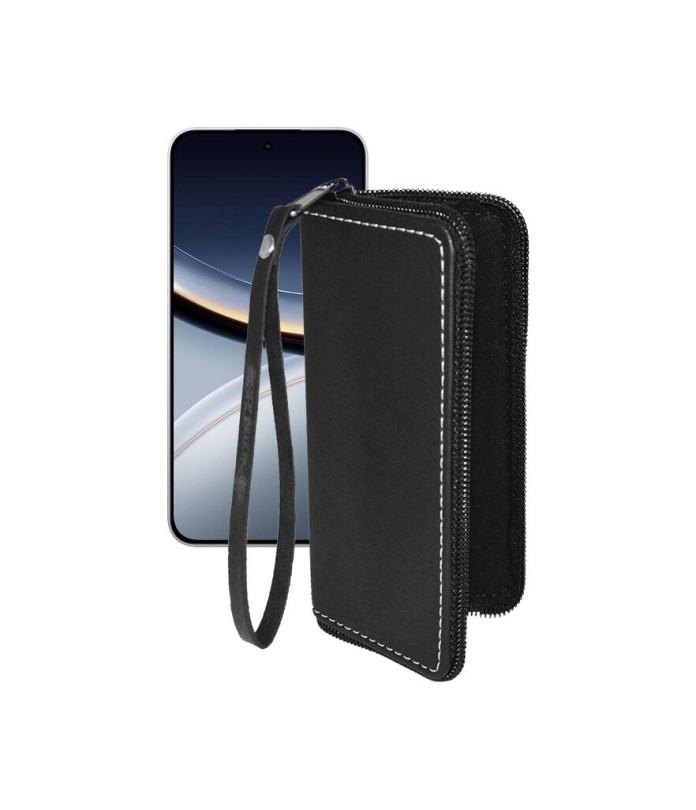 Чохол-гаманець з екошкіри для телефону Xiaomi Poco F7