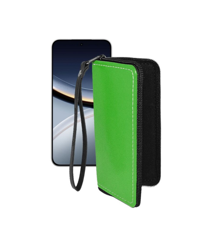 Чохол-гаманець з екошкіри для телефону Xiaomi Poco F7