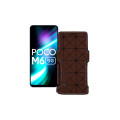 Чохол-книжка з екошкіри для телефону Xiaomi Poco M6 (5G)