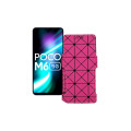 Чохол-книжка з екошкіри для телефону Xiaomi Poco M6 (5G)