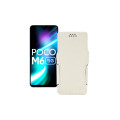 Чохол-книжка з екошкіри для телефону Xiaomi Poco M6 (5G)