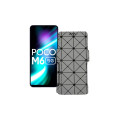 Чохол-книжка з екошкіри для телефону Xiaomi Poco M6 (5G)