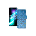 Чохол-книжка з екошкіри для телефону Xiaomi Poco M6 (5G)