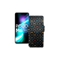 Чохол-книжка з екошкіри для телефону Xiaomi Poco M6 (5G)