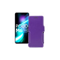 Чохол-книжка з екошкіри для телефону Xiaomi Poco M6 (5G)
