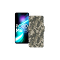 Чохол-книжка з екошкіри для телефону Xiaomi Poco M6 (5G)