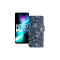 Чохол-книжка з екошкіри для телефону Xiaomi Poco M6 (5G)