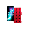 Чохол-книжка з екошкіри для телефону Xiaomi Poco M6 (5G)