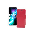 Чохол-книжка з екошкіри для телефону Xiaomi Poco M6 (5G)
