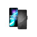 Чохол-книжка з екошкіри для телефону Xiaomi Poco M6 (5G)