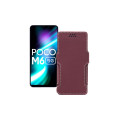 Чохол-книжка з екошкіри для телефону Xiaomi Poco M6 (5G)