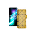 Чохол-книжка з екошкіри для телефону Xiaomi Poco M6 (5G)