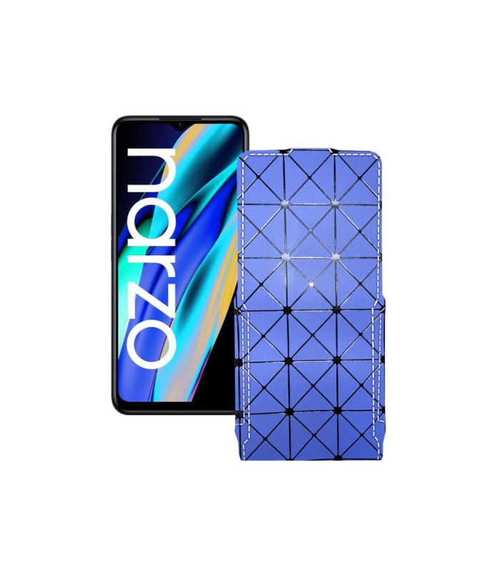 Чохол-флип з екошкіри для телефону Realme Narzo 50a Prime