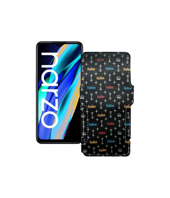 Чохол-книжка з екошкіри для телефону Realme Narzo 50a Prime