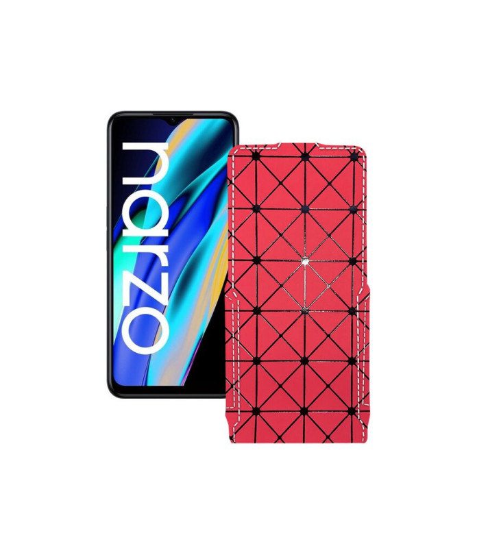 Чохол-флип з екошкіри для телефону Realme Narzo 50a Prime