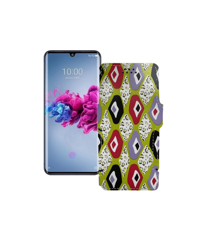 Чохол-книжка з екошкіри для телефону ZTE Axon 11 5G
